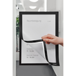 Informationsrahmen magnetofix A4 schwarz/transparent selbstklebend Magnetoplan 1131912 (PACK=2 STÜCK) Produktbild Additional View 3 S