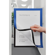 Informationsrahmen magnetofix A4 blau/transparent selbstklebend Magnetoplan 1131903 (PACK=2 STÜCK) Produktbild Additional View 3 S