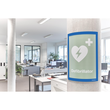 Informationsrahmen magnetofix A4 blau/transparent selbstklebend Magnetoplan 1131903 (PACK=2 STÜCK) Produktbild Additional View 4 S