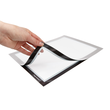 Informationsrahmen magnetofix A3 silber/transparent selbstklebend Magnetoplan 1132032 (PACK=2 STÜCK) Produktbild Additional View 1 S