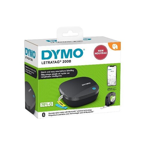 Beschriftungsgerät LetraTag LT200 B Bluetooth Thermodirektdruck Dymo 2172855 Produktbild Additional View 1 L