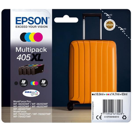 Tintenpatrone T05H6 Multipack für Epson WF Pro WF3800/7310 18,9ml schwarz, je 14,7ml magenta, yellow, cyan Epson (PACK=4 STÜCK) Produktbild