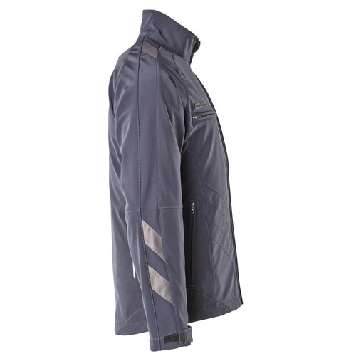 Dresden Soft Shell Jacke / Gr. M,  Schwarzblau Produktbild Additional View 3 L