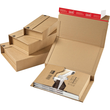 ColomPac Versandkarton Universal CP020.04 25,1x6x16,5cm braun Produktbild Additional View 2 S
