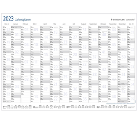 Jahresplaner 2023 42x29,7cm DIN A3 Lumocolor Staedtler 641-YPA3DE Plakatkalender 12 Monate / 1 Seite Produktbild