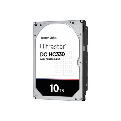 WD Ultrastar DC HC330 WUS721010AL5204 - Festplatte - verschlüsselt - 10 TB - intern - 3.5" (8.9 cm) Produktbild Front View L