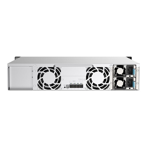 QNAP TL-R1220Sep-RP - Festplatten-Array - 12 Schächte (SATA-600 / SAS-3) - SAS 12Gb/s (extern) - Rack - einbaufähig Produktbild Additional View 2 L