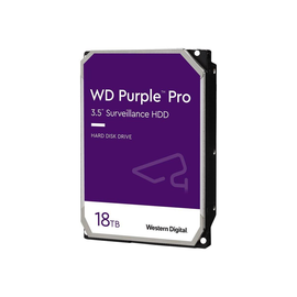 WD Purple Pro WD181PURP - Festplatte - 18 TB - intern - 3.5" (8.9 cm) Produktbild