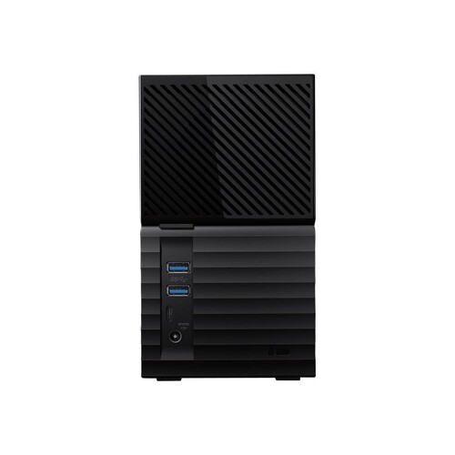 WD My Book Duo WDBFBE0280JBK - Festplatten-Array - 28 TB - 2 Schächte - HDD 14 TB x 2 - USB 3.1 Gen Produktbild Additional View 3 L