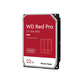 WD Red Pro WD221KFGX - Festplatte - 22 TB - intern - 3.5" (8.9 cm) Produktbild
