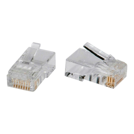 ROLINE Anschluss - CAT 6e - UTP - durchsichtig (Packung mit 10) Produktbild