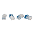 ROLINE Anschluss - CAT 6e - UTP - durchsichtig (Packung mit 10) Produktbild Additional View 3 S