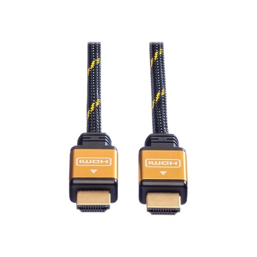 ROLINE HDMI-Kabel - HDMI männlich zu HDMI männlich Produktbild Additional View 2 L