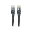 Intellinet Network Patch Cable, Cat6, 2m, Black, CCA, U/UTP, PVC, RJ45, Gold Plated Contacts, Snagle Produktbild Additional View 1 S