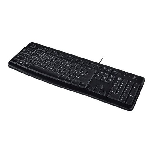 Logitech K120 - Tastatur - USB - Schweiz Produktbild Additional View 1 L