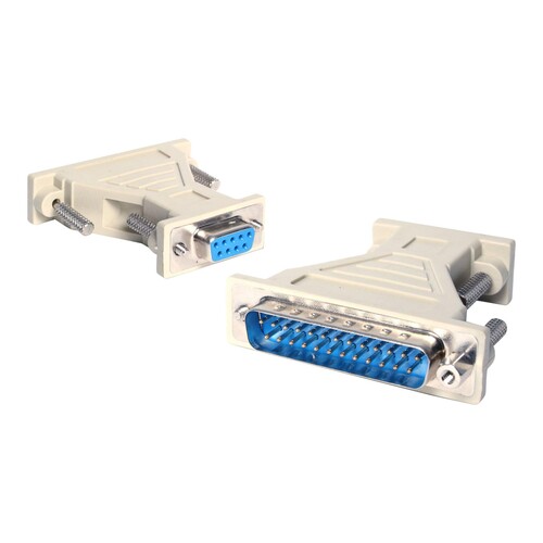 StarTech.com DB9 auf DB25 Seriell Adapterkabel - Bu/St - Serieller Adapter - DB-9 (W) Produktbild Additional View 1 L