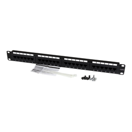 StarTech.com 24 Port 1U Rackmount Cat 6 110 Patch Panel - 24 port Network Patch Panel - RJ45 Etherne Produktbild