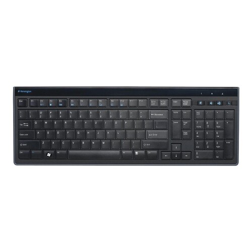 Kensington SlimType - Tastatur - USB - Französisch Produktbild Additional View 1 L