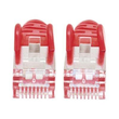 Intellinet Network Patch Cable, Cat6, 0.5m, Red, Copper, S/FTP, LSOH / LSZH, PVC, RJ45, Gold Plated Produktbild Additional View 3 S