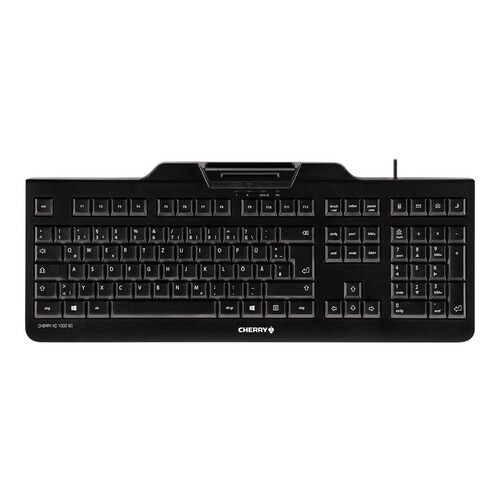 Cherry KC 1000 SC - Tastatur - USB - GB - Schwarz Produktbild