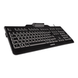 Cherry KC 1000 SC - Tastatur - USB - GB - Schwarz Produktbild Additional View 1 S