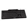 Cherry KC 1000 SC - Tastatur - USB - GB - Schwarz Produktbild Additional View 3 S