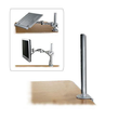 Lindy Desk Clamp Pole - Montagekomponente (C-Klammer, Montagestange) Produktbild Additional View 2 S