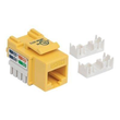 Intellinet Cat5e Modularbuchse, UTP, Keystone Jack, gelb, benötigt LSA-Auflegewerkzeug Produktbild Additional View 1 S