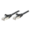 Intellinet Network Patch Cable, Cat5e, 0.5m, Black, CCA, SF/UTP, PVC, RJ45, Gold Plated Contacts, Sn Produktbild