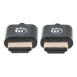 Manhattan HDMI Cable with Ethernet (Ultra Thin), 4K@60Hz (Premium High Speed) Produktbild Additional View 2 S