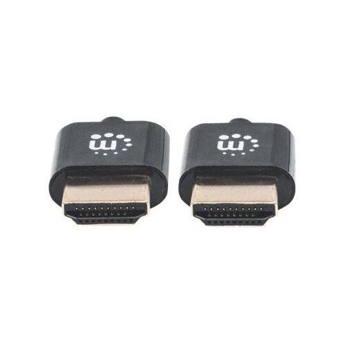 Manhattan HDMI Cable with Ethernet (Ultra Thin), 4K@60Hz (Premium High Speed) Produktbild Additional View 2 L