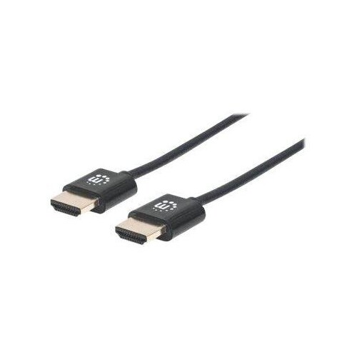 Manhattan HDMI Cable with Ethernet (Ultra Thin), 4K@60Hz (Premium High Speed) Produktbild