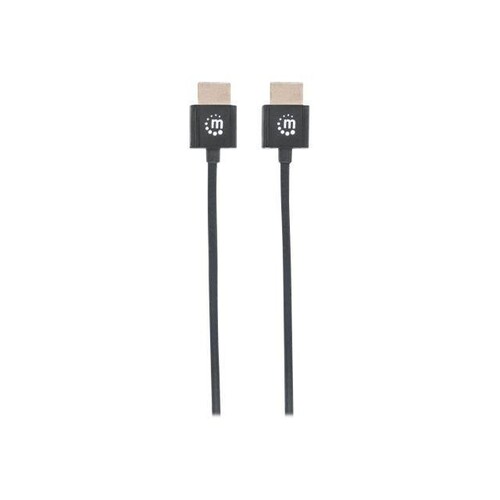 Manhattan HDMI Cable with Ethernet (Ultra Thin), 4K@60Hz (Premium High Speed) Produktbild Additional View 1 L