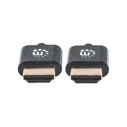 Manhattan HDMI Cable with Ethernet (Ultra Thin), 4K@60Hz (Premium High Speed) Produktbild Additional View 2 L