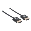 Manhattan HDMI Cable with Ethernet (Ultra Thin), 4K@60Hz (Premium High Speed) Produktbild Additional View 3 S