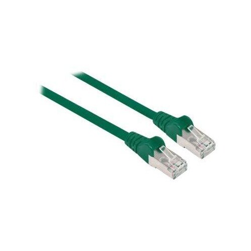 Intellinet Network Patch Cable, Cat6A, 2m, Green, Copper, S/FTP, LSOH / LSZH, PVC, RJ45, Gold Plated Produktbild Additional View 2 L