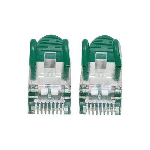 Intellinet Network Patch Cable, Cat6A, 2m, Green, Copper, S/FTP, LSOH / LSZH, PVC, RJ45, Gold Plated Produktbild Additional View 3 L