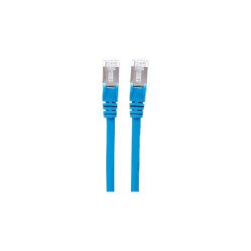 Intellinet Network Patch Cable, Cat6A, 0.5m, Blue, Copper, S/FTP, LSOH / LSZH, PVC, RJ45, Gold Plate Produktbild Additional View 1 L