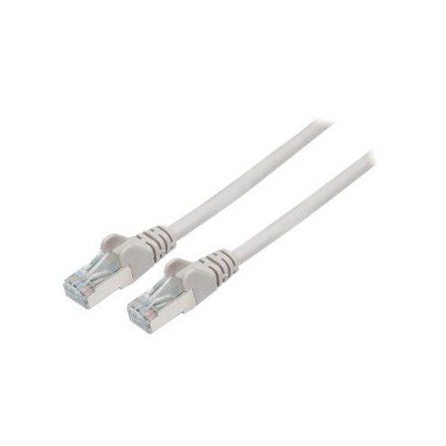 Intellinet Network Patch Cable, Cat6A, 15m, Grey, Copper, S/FTP, LSOH / LSZH, PVC, RJ45, Gold Plated Produktbild