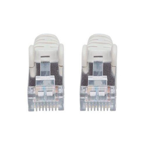 Intellinet Network Patch Cable, Cat6A, 15m, Grey, Copper, S/FTP, LSOH / LSZH, PVC, RJ45, Gold Plated Produktbild Additional View 2 L