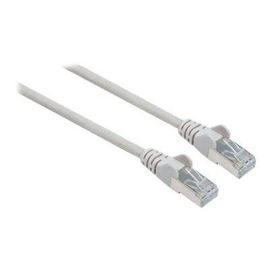 Intellinet Network Patch Cable, Cat6A, 0.5m, Grey, Copper, S/FTP, LSOH / LSZH, PVC, RJ45, Gold Plate Produktbild