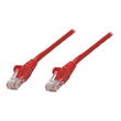 Intellinet Network Patch Cable, Cat6, 1.5m, Red, Copper, S/FTP, LSOH / LSZH, PVC, RJ45, Gold Plated Produktbild
