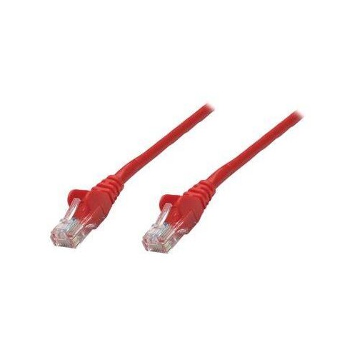 Intellinet Network Patch Cable, Cat6, 1.5m, Red, Copper, S/FTP, LSOH / LSZH, PVC, RJ45, Gold Plated Produktbild