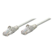 Intellinet Network Patch Cable, Cat5e, 0.25m, Grey, CCA, SF/UTP, PVC, RJ45, Gold Plated Contacts, Sn Produktbild
