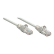 Intellinet Network Patch Cable, Cat5e, 0.25m, Grey, CCA, SF/UTP, PVC, RJ45, Gold Plated Contacts, Sn Produktbild Additional View 1 S