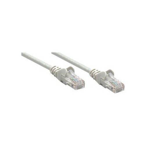 Intellinet Network Patch Cable, Cat5e, 0.25m, Grey, CCA, SF/UTP, PVC, RJ45, Gold Plated Contacts, Sn Produktbild Additional View 1 L