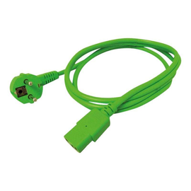 ROLINE Stromkabel - CEE 7/7 (M) gewinkelt bis IEC 60320 C13 gerade Produktbild