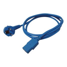 ROLINE Stromkabel - CEE 7/7 (M) gewinkelt bis IEC 60320 C13 gerade Produktbild