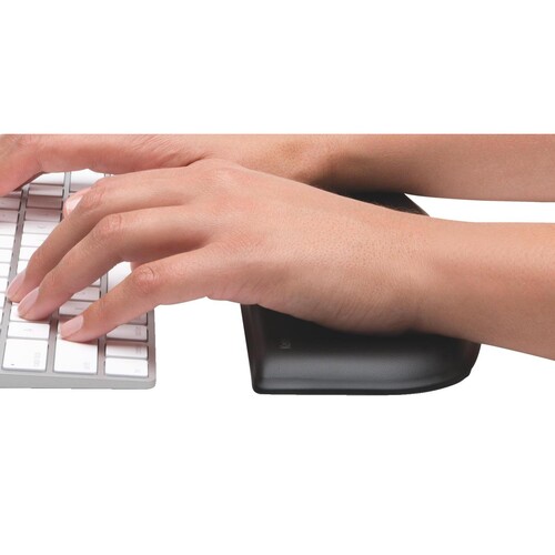 Handgelenkauflage ErgoSoft mit Gel flach schwarz Kensington K52801EU Produktbild Additional View 2 L