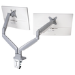 Monitorarm SmartFit One Touch Dual f. 2 Monitore mit Tischklemme Kensington grau K55471EU Produktbild Additional View 1 S